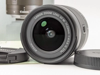 Objectif zoom grand angle Canon EF-M 11-22 mm f/4-5,6 IS STM du Japon [NEUF] ... - Photo 1/4
