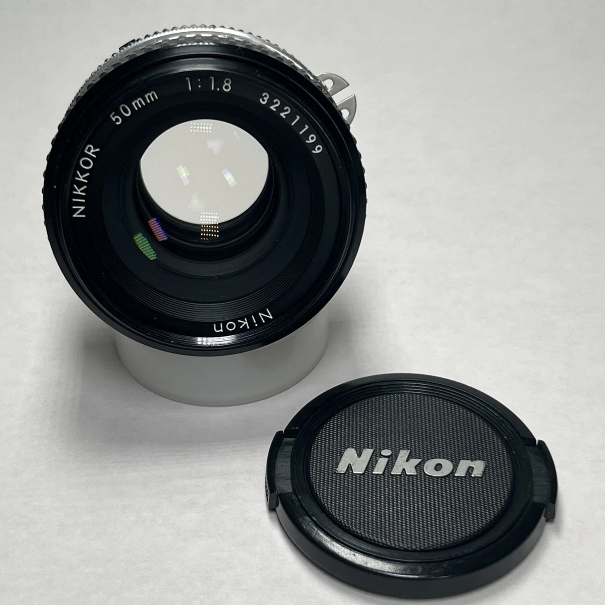 Sランク 美品 Nikon FE Ai-S 50mm F1.8 1ヶ月保証付 Nikon AI-S f/1.8 Camera Lenses 50mm Focal for sale - eBay