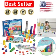 Numberblocks MathLink Cubes Activity Set - Build, Learn, and Play Math Skills!