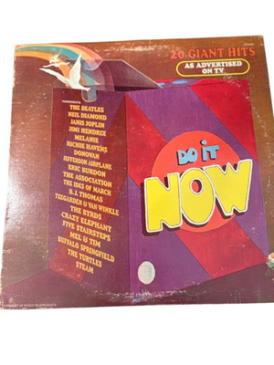 #ad Various Artists – Do It Now 20 Giant Hits LP 1970 Ronco TV Comp Rock Pop 33⅓ $14.95