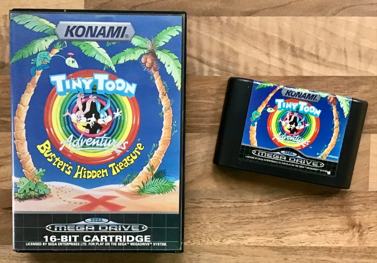 TINY TOON ADVENTURES BUSTER S HIDDEN TREASURE SEGA MEGADRIVE (MD) PAL-EURO (COMP