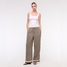 Abercrombie Drapey Wide Leg Pull-On Pant