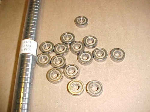 1) R4LL Sealed Bearing, "PEER" brand,  (R4-RS, R4RS, R42RS, R4-2RS)  Free Ship.