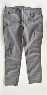 Women's Old Navy Pixie Gray Khaki / Chino Pants Size 12