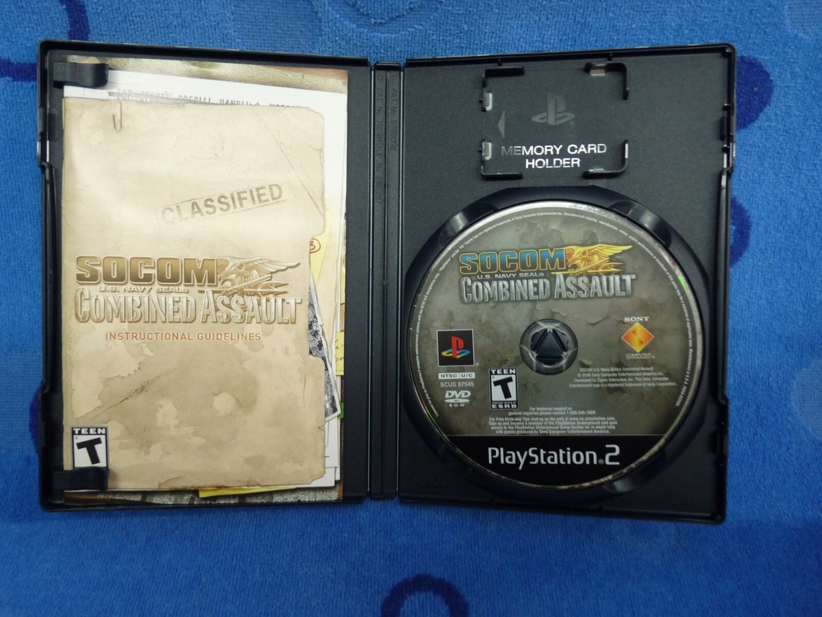 SOCOM U.S. Navy Seals Combined Assault Greatest Hits PS2 | eBay SOCOM U.S. Navy Seals Combined Assault Greatest Hits PS2 | eBay