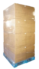Pallet of Colored Sweatshirt Rags (50 LB) - 16 Boxes - 800 Lbs - Free Shipping!!