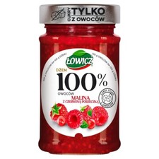 (EUR.14,25/1kg) Lowicz 100% Himbeer Mit Preis...