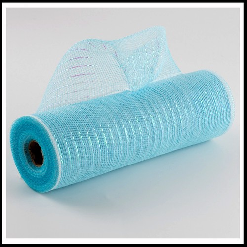 Deco Mesh Rolls 10"x9m Roll 100 colours-Incl Metallic & Poly Burlap-Genuine UK - Picture 97 of 162