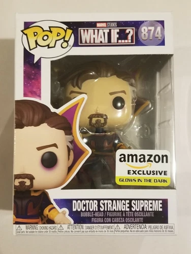 DOCTOR STRANGE SUPREME GITD Marvel #874 exclusivo de Amazon *caja dañada*
