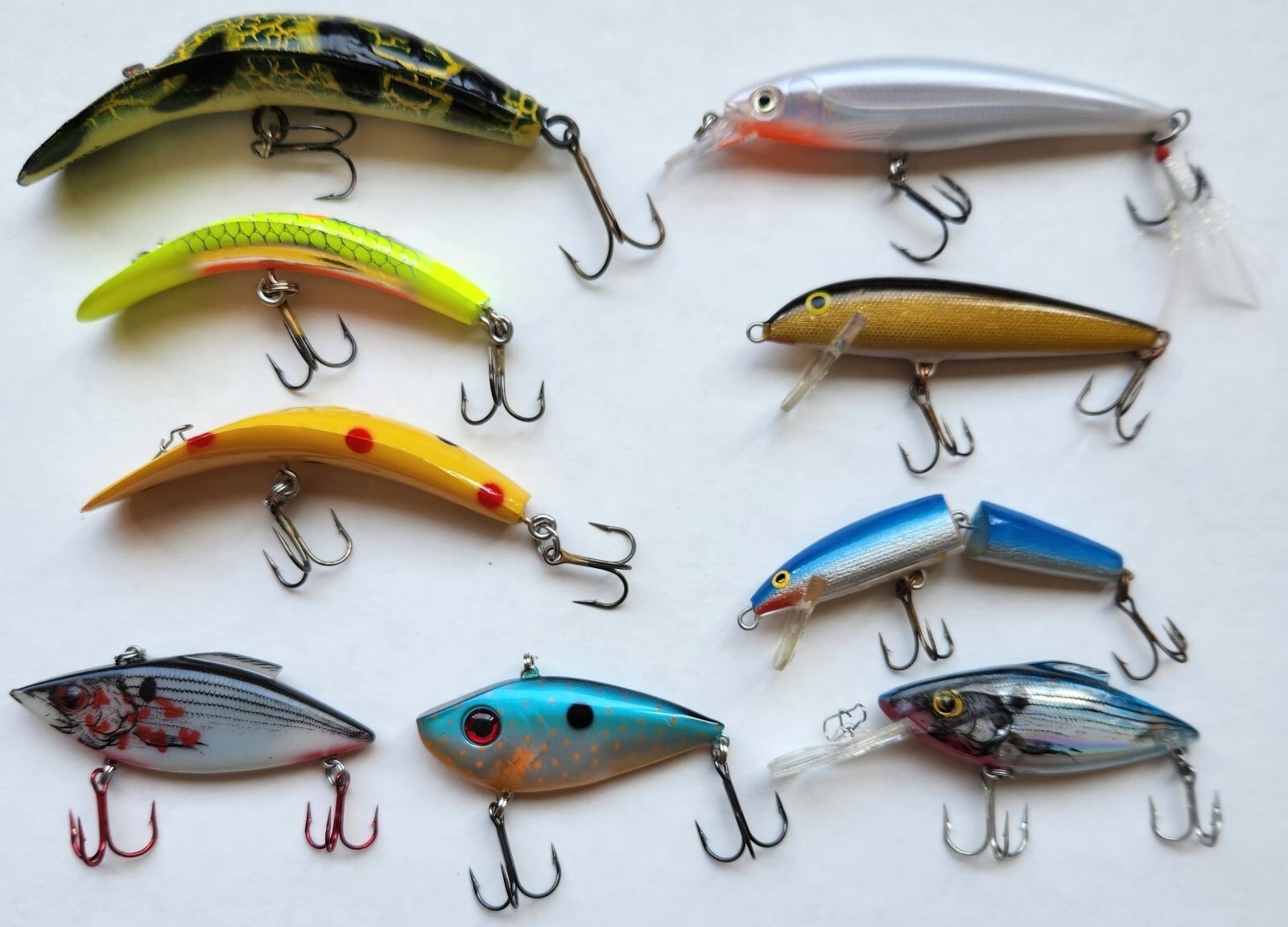 Assorted Rapala, Jointed, Mepps Spinners & Spoons: Bass, Walleye, Pike (28 pcs) - Image 3