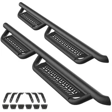 Running Boards fits 2015-2025 Ford F150 2017-2024 F250 F350 Super Crew Cab Bar