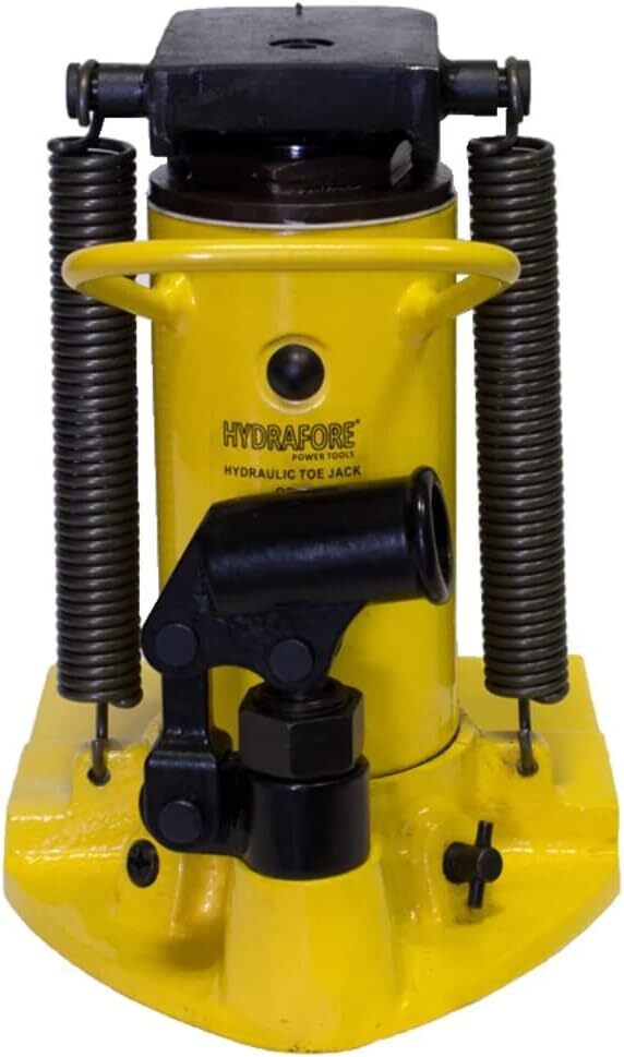 5 Ton Hydraulic Toe Jack Ram Machine Lift Cylinder QD-5, Yellow
