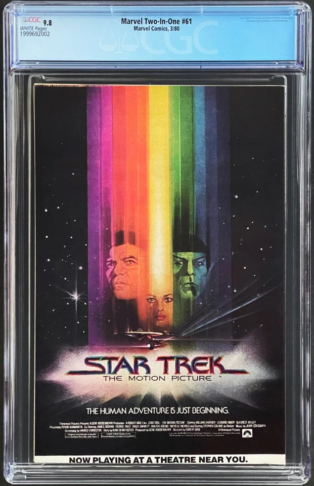 Marvel Two-in-One 61 CGC 9.8 Newsstand WP 1980 Marvel Comic 1st App KISMET KEY - image 4 of 4