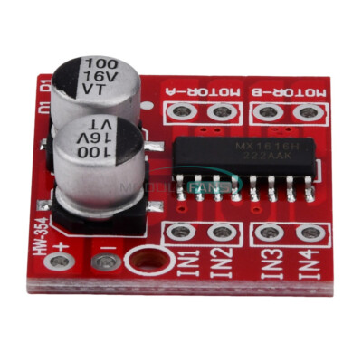 1.5A 2-way DC Motor Driver Module PWM Speed Dual H-Bridge Stepper L298N