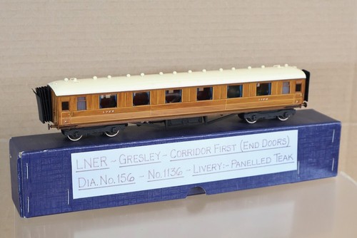 LAWRENCE SCALE MODELLE STUDLEY KIT GEBAUT LNER 1. KLASSE FLURBUS 1136 ol | Zustand: Used