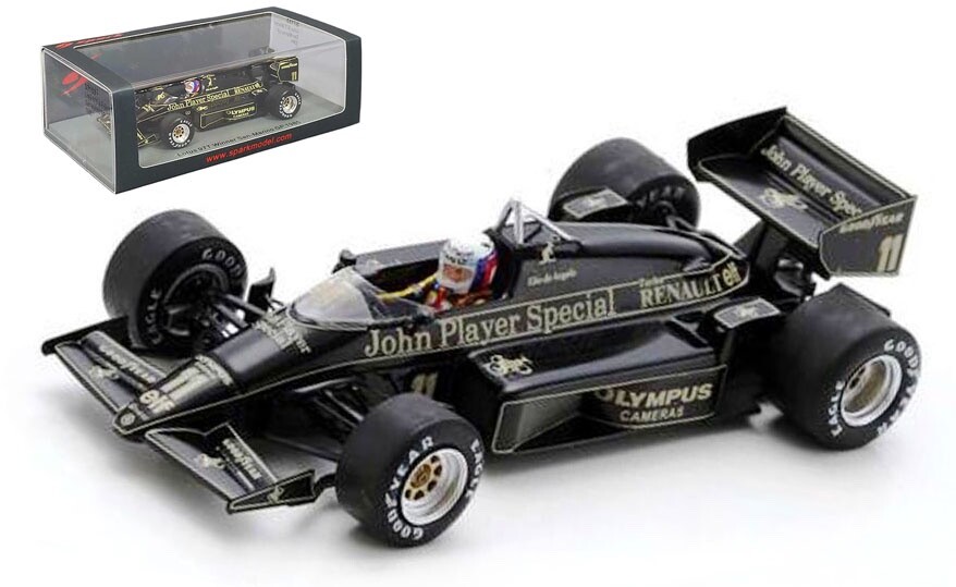期間限定】GP Replicas 1/18 ロータス 97T JPS Lotus 97T No.12 A.セナ