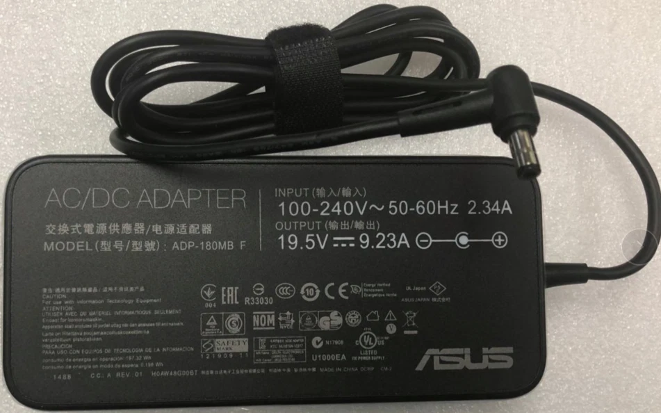 Original ASUS 180W Power AC Adapter Charger Asus G20AJ-FR015S G20AJ-NR016S - Image 3 of 4