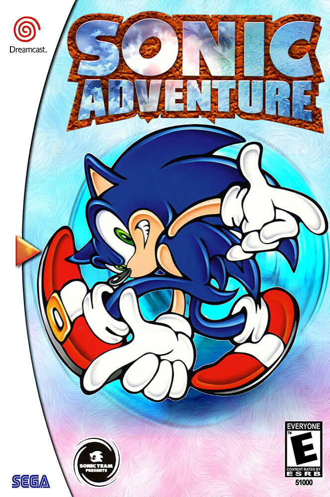 Sonic adventure dreamcast на русском. Игра Sega Sonic Adventure. Sega Dreamcast Sonic Adventure 1. Sonic Adventure Dreamcast обложка. Sonic Adventure 1998.