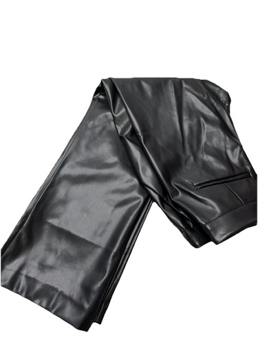 Alexia Admor Women's Pants Trousers Size 8 Faux Leather Mob Wife Goth - Picture 4 of 17