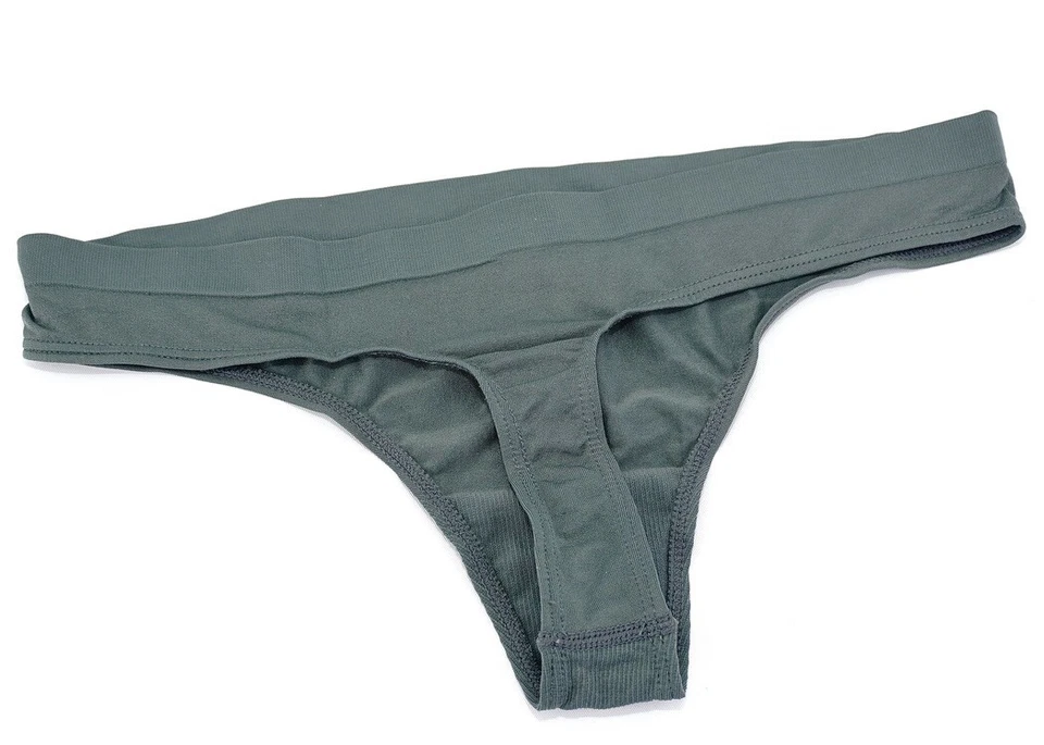 Soma Intimates Seamless Thong ~Nightwatch Olive~ Size: L [New With Tags] - Image 2 of 3