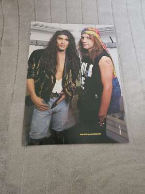 FPOT247 MAGAZINE PICTURE PIN UP/POSTER 11X8'' DAN REED & JON BON JOVI