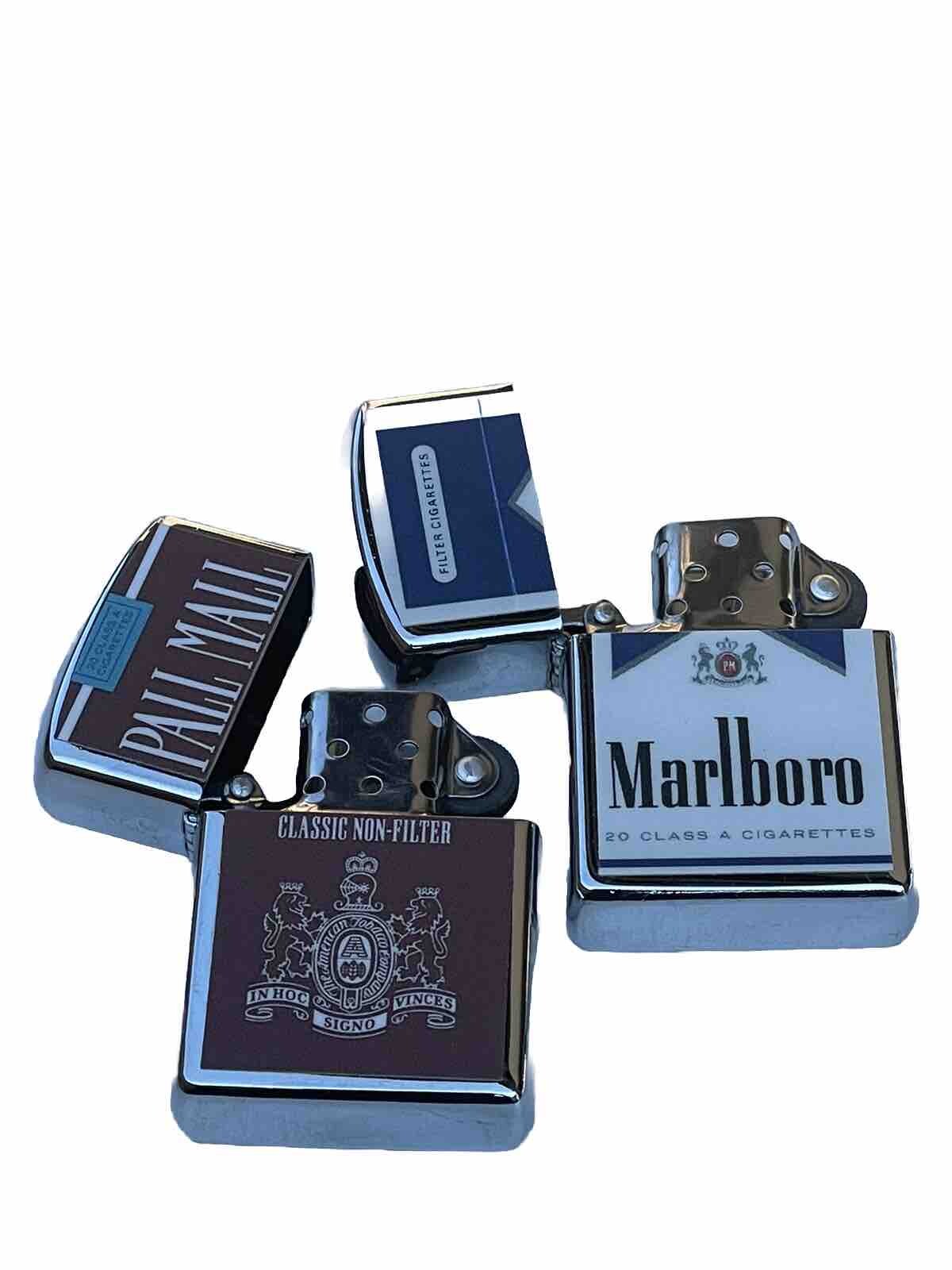 Camel, Winston, Parliament, Marlboro Red, Marlboro Gold, Marlboro Menthol, Ameri