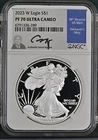 2023-W 1 oz American Silver Eagle NGC PF-70 ULTRA CAMEO Moy Signature Label