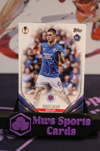 Bailey Rice RC 2024 Topps UEFA Club Competitions