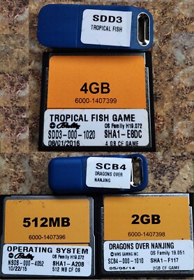 WMS WILLIAMS BB3 S32 SLOT SOFTWARE - 2 Game Lot #1