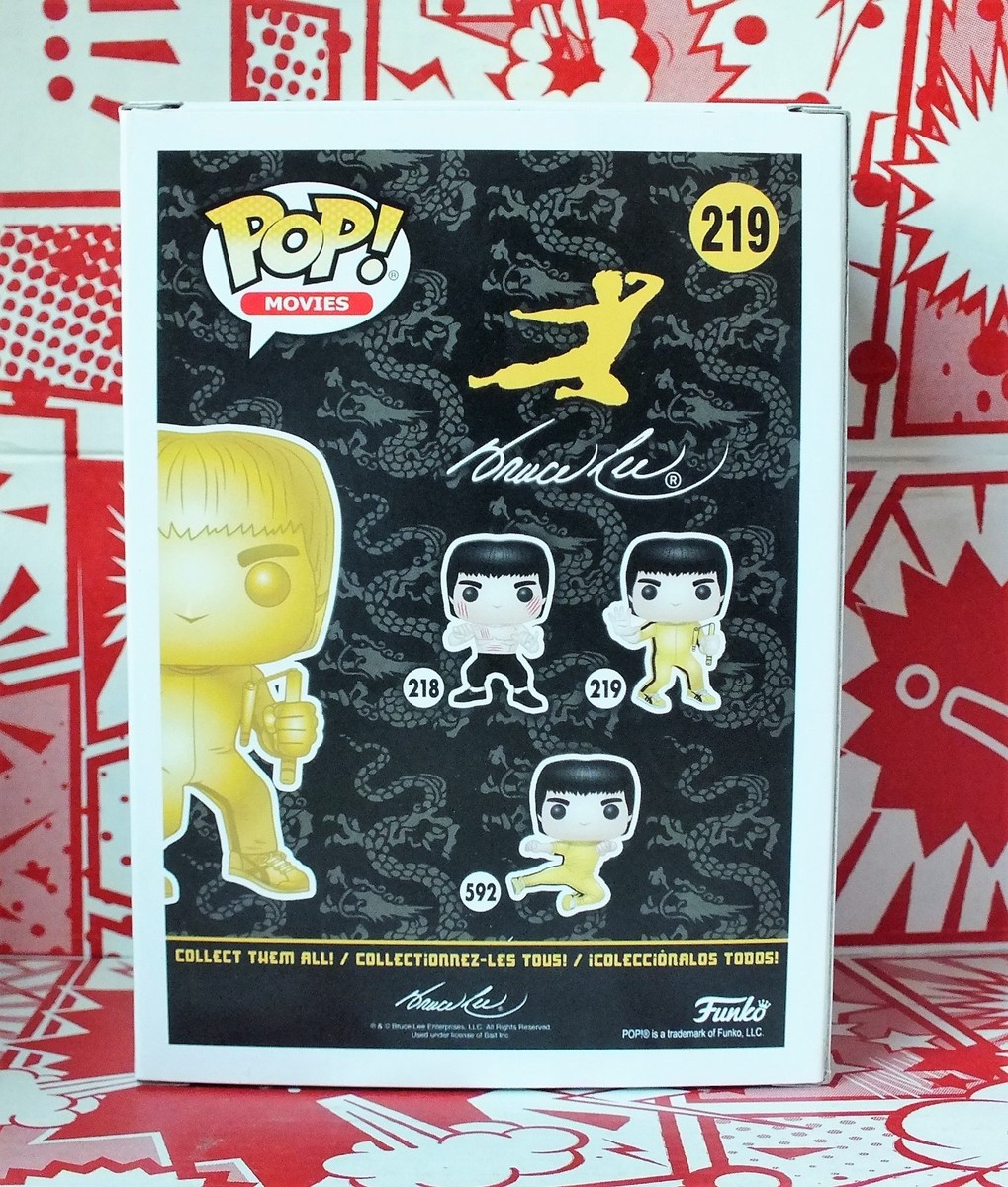 Funko Pop! Movies Bruce Lee Game Of Death Bait Exclusive Figure #219 - DE