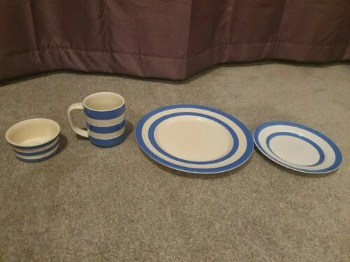Clay Blue Dinner Plates