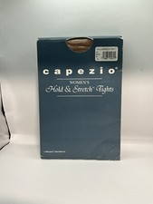 Vintage Capezio Women  s Hold  Stretch Tights Sz M  Sun  NOS Ballet Makers Inc.