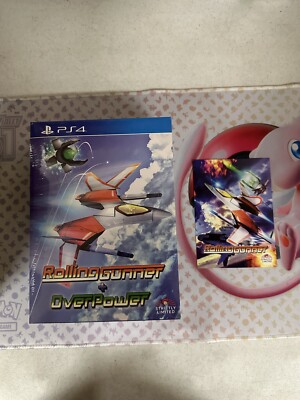 ROLLING GUNNER+OVERPOWER COLLECTOR S EDITION  STRICTLY Limited1300ex Ps4 Euro New Enjp 4260650742774