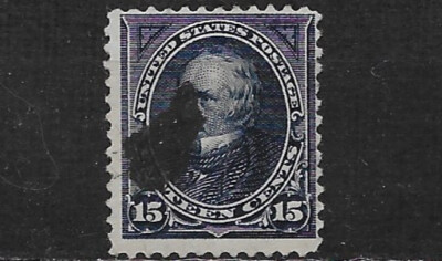 US Scott 274, 1895, 15 Cent Clay, DLWM, Used, OG, VLH, VG/F | eBay