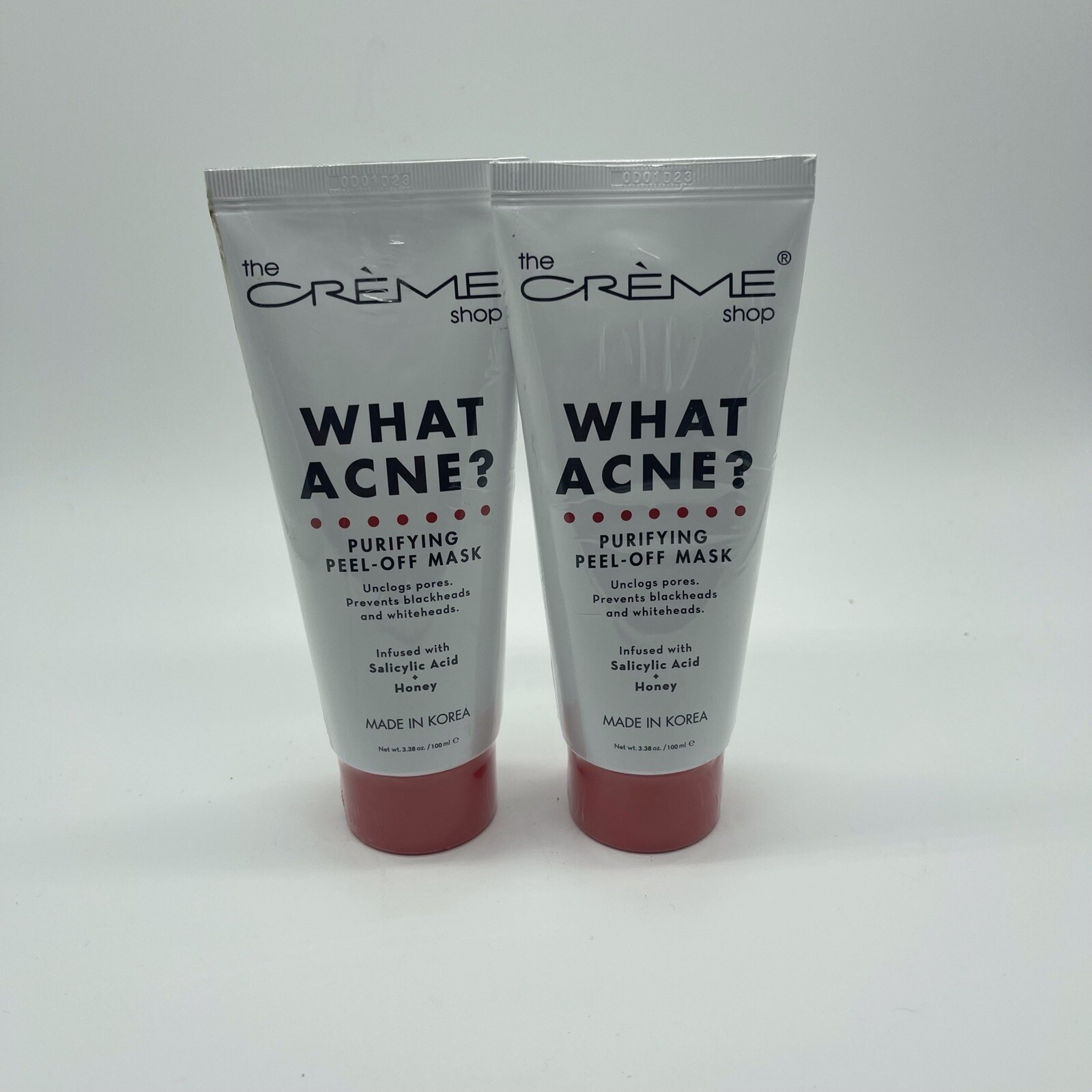 Creme Shop WHAT ACNE Purifying PeelOff Face Mask Salicylic Acid Lot Of