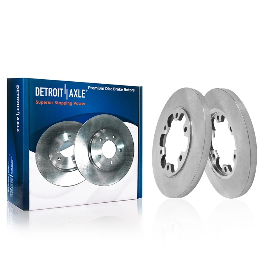 Kit de pastillas de freno de rotores de disco traseros de 6 tacos para Transit-150 Transit-250 Transit-350 HD Foto 3 de 4