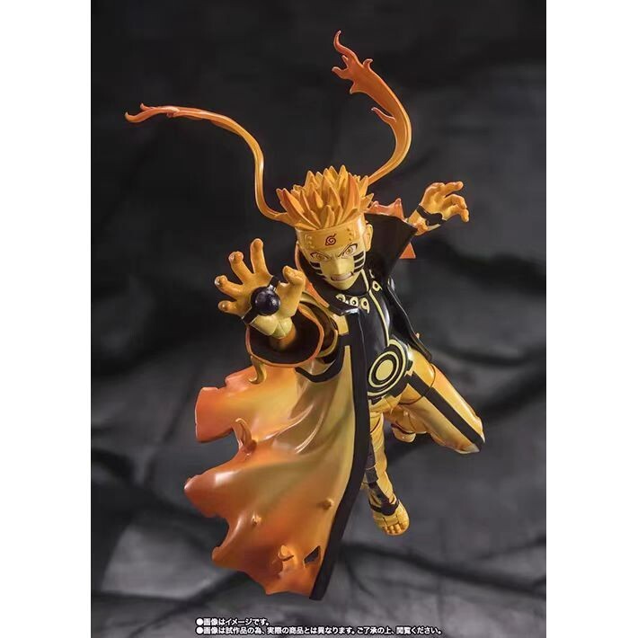 Bandai S.H.Figuarts Shippūden Uzumaki Naruto Kurama Link Mode 1/12