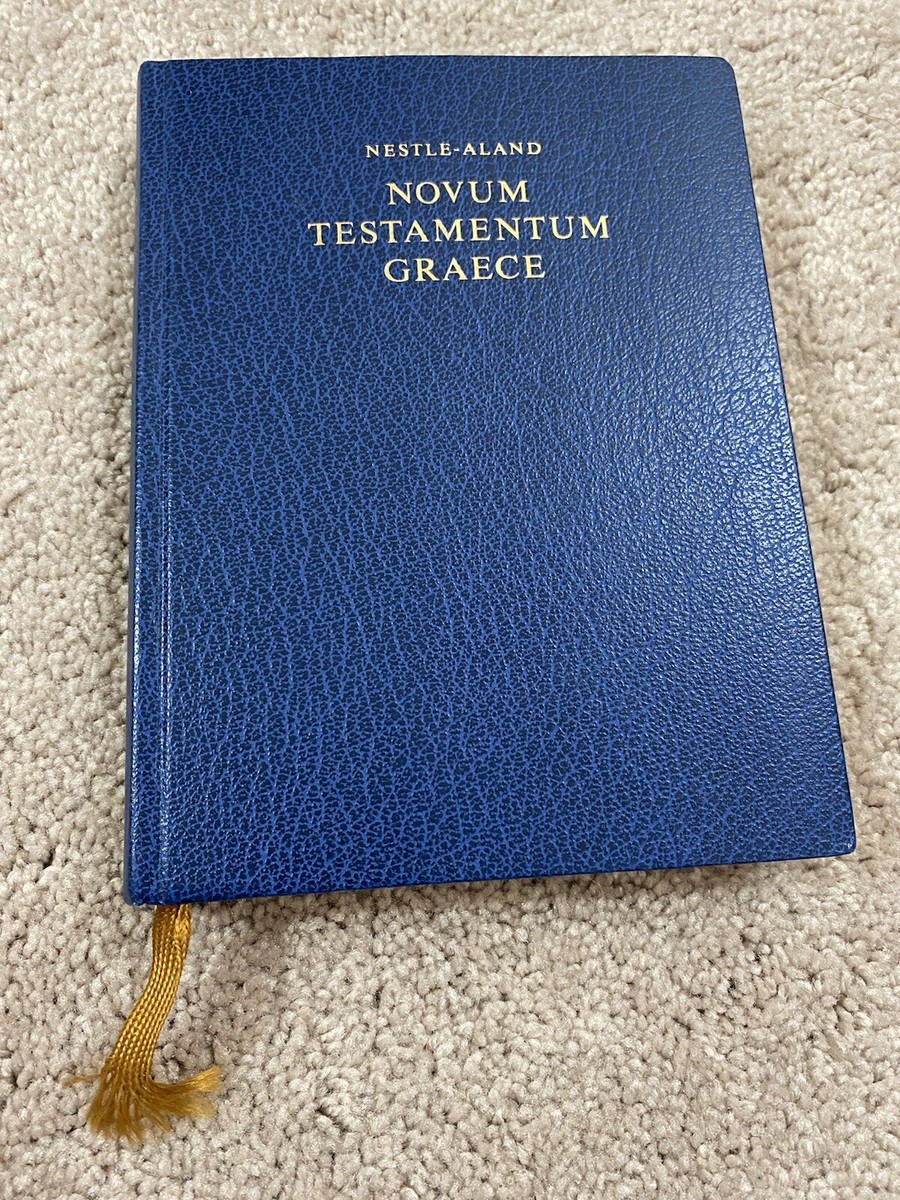 NOVUM TESTAMENTUM GRAECE エディションXXVI Novum Testamentum