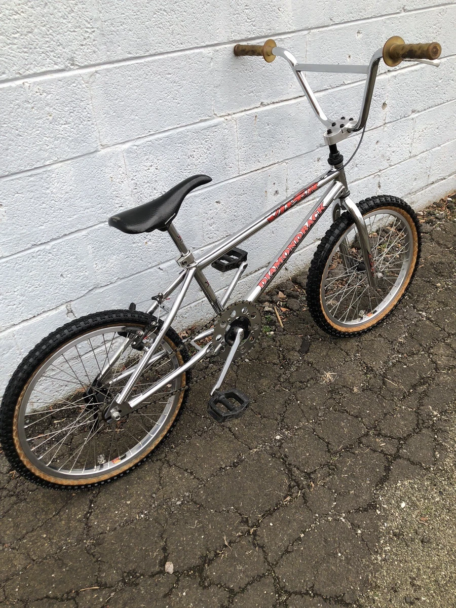 Diamondback Viper Bmx Bike Bicycle Chrome Vintage 1996 Old School