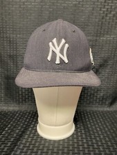 Vintage 2003 New York Yankees 100th Anniversary Made In USA Baseball Hat 7 3/8