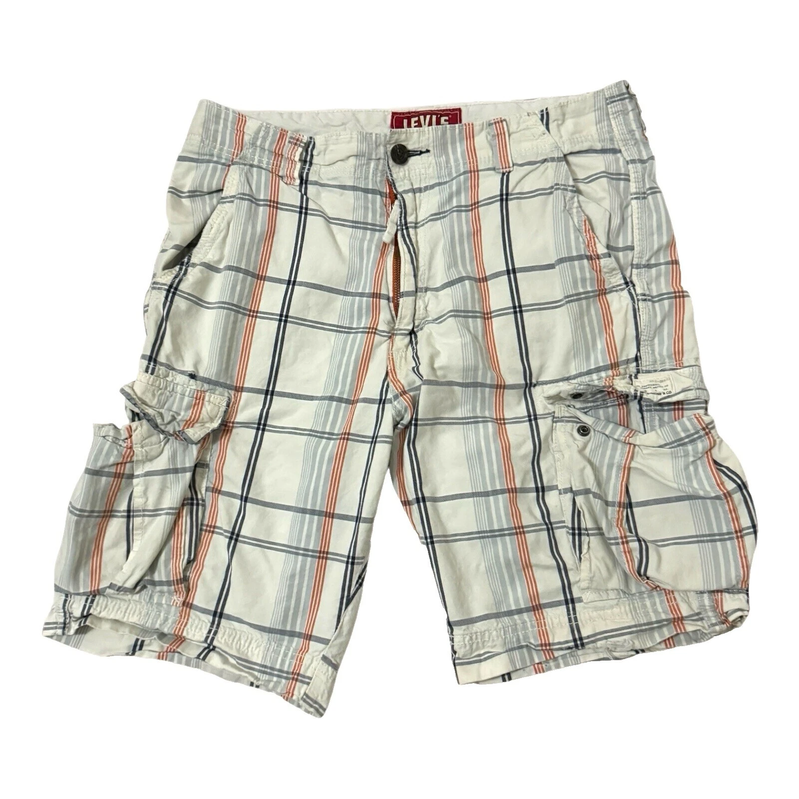 Pantalones Cortos Cargo Levi's cheque para hombres