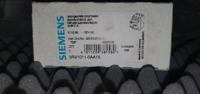 Siemens Sirius Leistungsschalter 3RV1011-0AA15  Neu  New