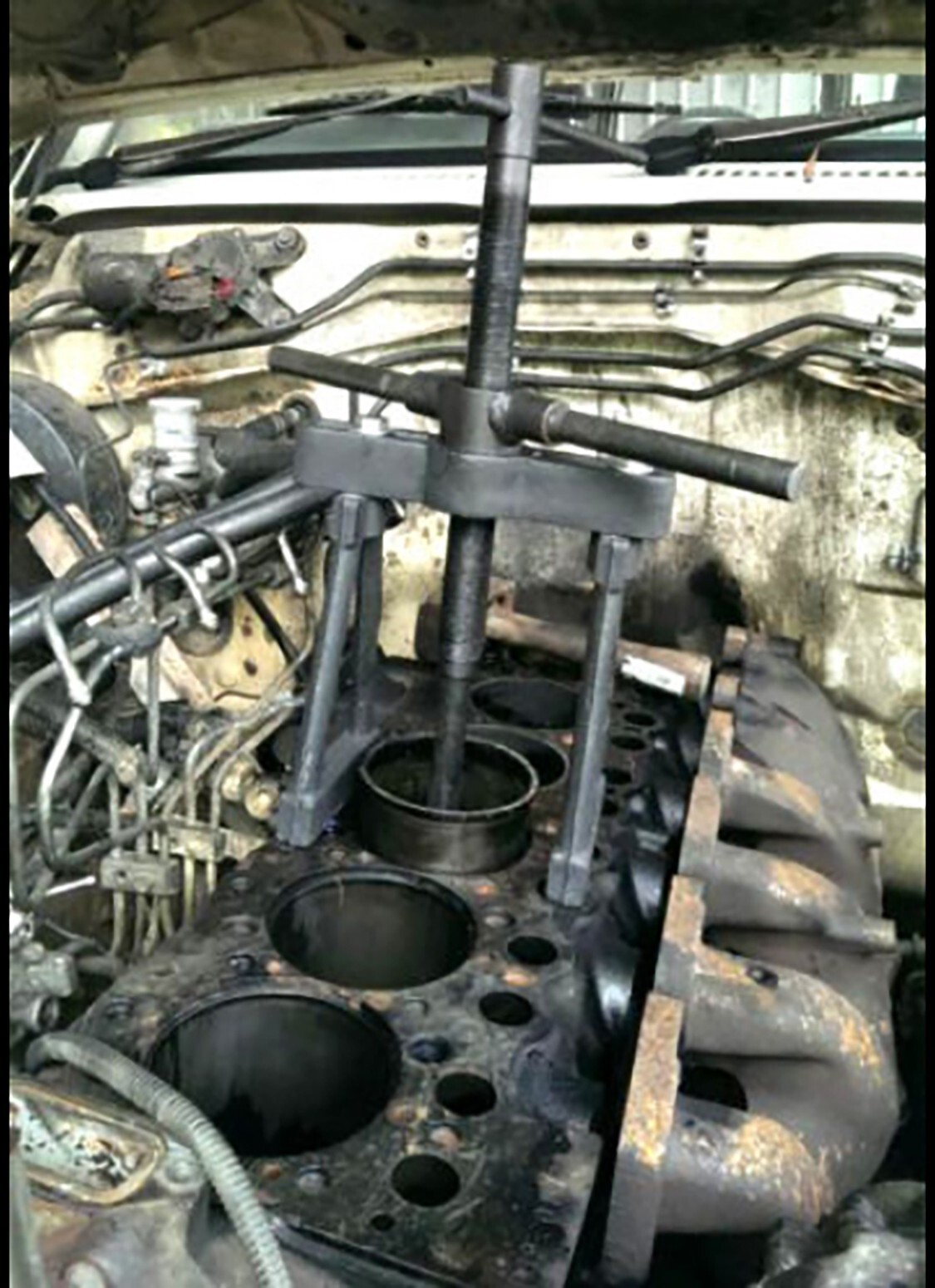 piston cylinder liner sleeve puller engine reconditioning eBay