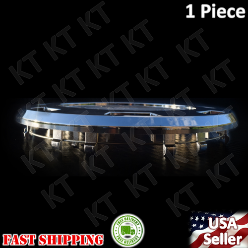1PC NEW 2007-2014 CADILLAC ESCALADE 22" WHEELS CENTER HUB CAPS - PLAIN 9597950 - Picture 4 of 4