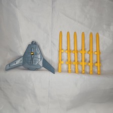 GI Joe Cobra Hurricane VTOL 1990 Drone & 6 Missiles Parts Original