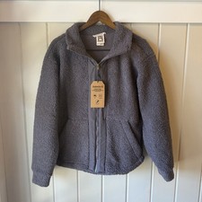 NWT Women s Avalanche Teddy Jacket Zip-Up, Size Medium