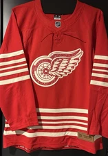Detroit Red Wings Centennial Fanatics Premium NHL Hockey Jersey Size 54