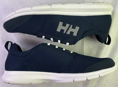 Helly Hansen Men's Feathering Sailing Shoes-Navy Blue-Size: 7.5
