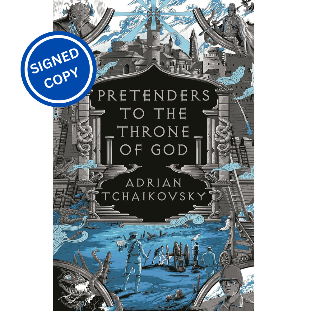 Signed Book - Pretenders to the Throne of God by Adrian Tchaikovsky 1st Edition