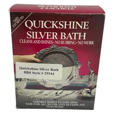 Quickshine Silver Bath 4x50g Non-Toxic